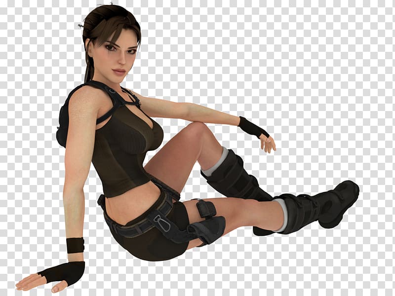 Lara Croft transparent background PNG clipart