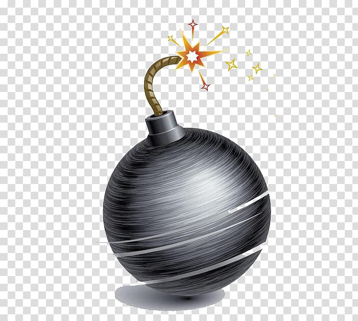 Time bomb Explosion Land mine, Gray bombs transparent background PNG clipart