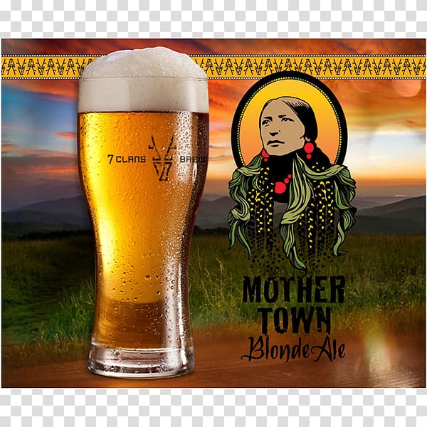 Harrah's Cherokee Unto These Hills Eastern Band of Cherokee Indians Beer, pouring beer transparent background PNG clipart
