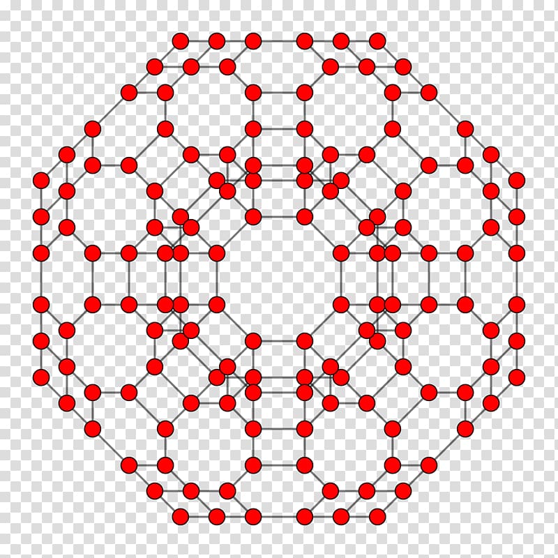Rectified 24-cell Uniform 4-polytope, B2 transparent background PNG clipart