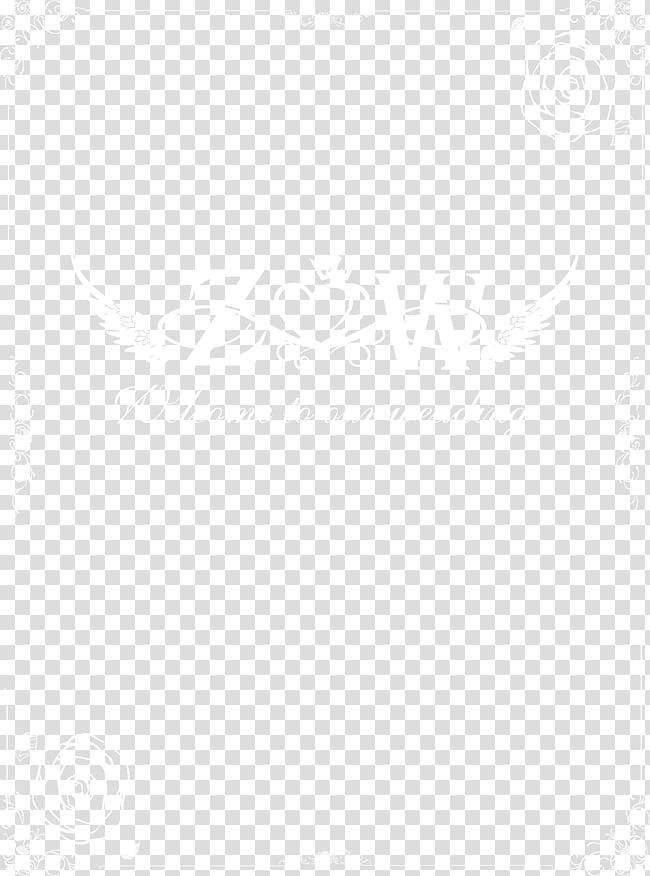 Leaf White Pattern, Wedding logo transparent background PNG clipart