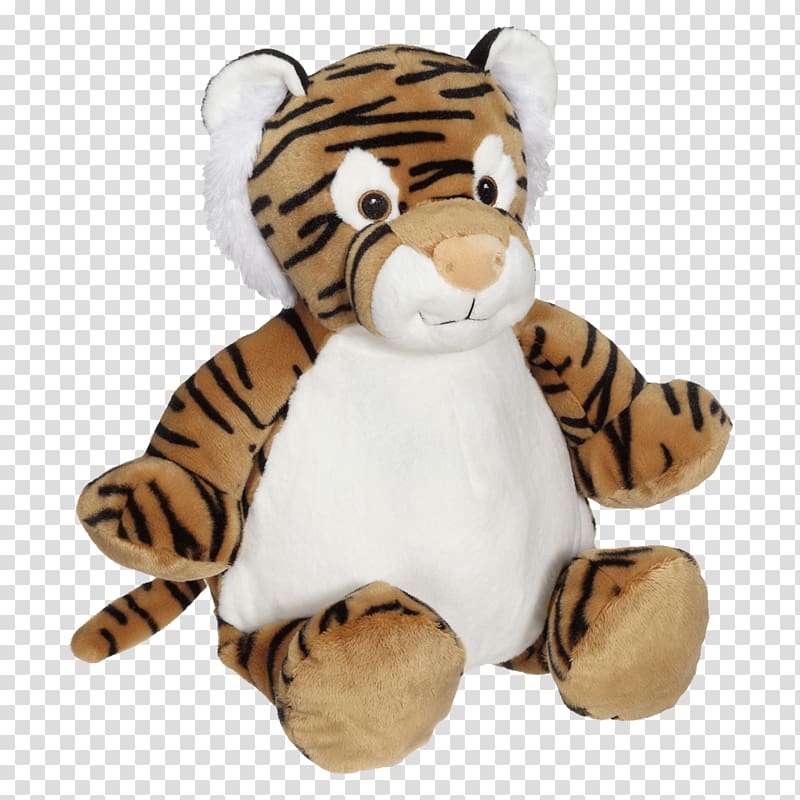 Embroidery Tiger Leopard Sewing Stuffed Animals & Cuddly Toys, tiger transparent background PNG clipart
