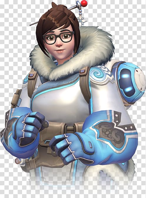 Characters of Overwatch Mei Video game Nendoroid, others transparent background PNG clipart