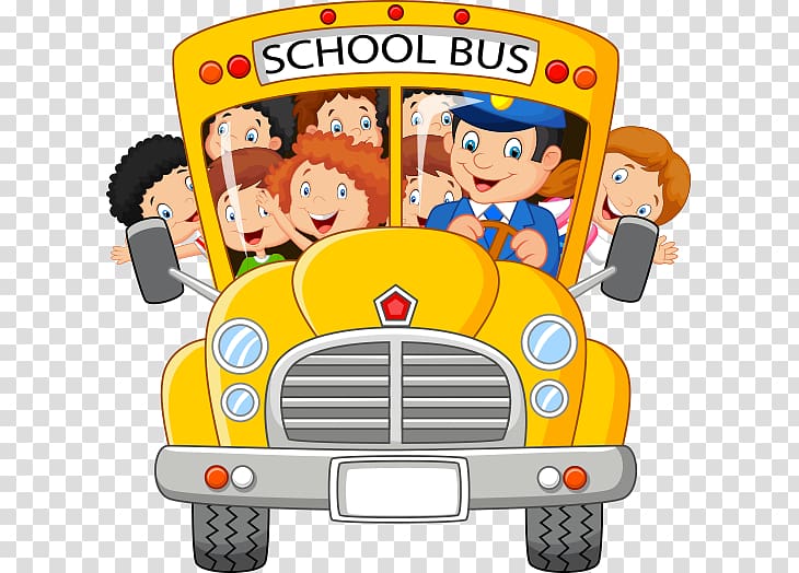 School bus yellow, bus transparent background PNG clipart