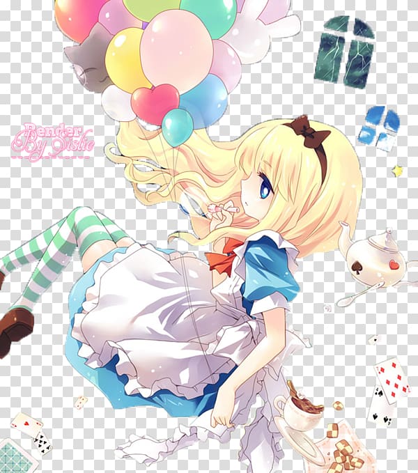 Alice's Adventures in Wonderland Dorothy Gale Manga The Wizard of Oz, alice in wonderland anime transparent background PNG clipart