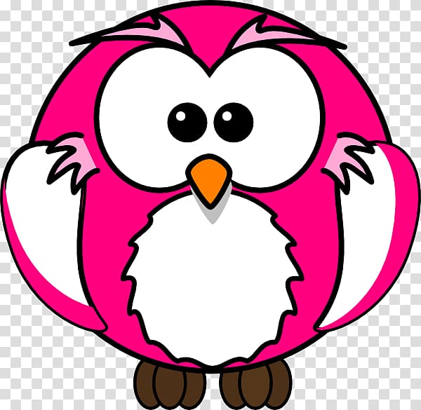 Owl , pink owl transparent background PNG clipart