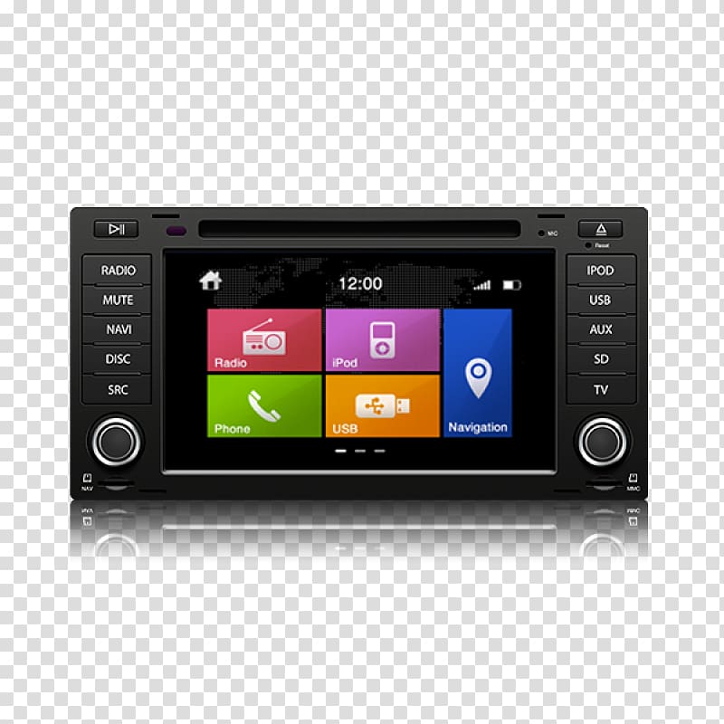 BMW 3 Series BMW 5 Series Car GPS Navigation Systems, 2010 Volkswagen Touareg transparent background PNG clipart