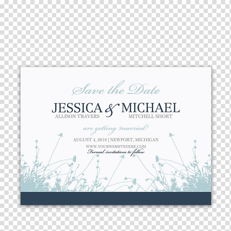 Wedding invitation Save the date RSVP Navy blue, save the date transparent background PNG clipart