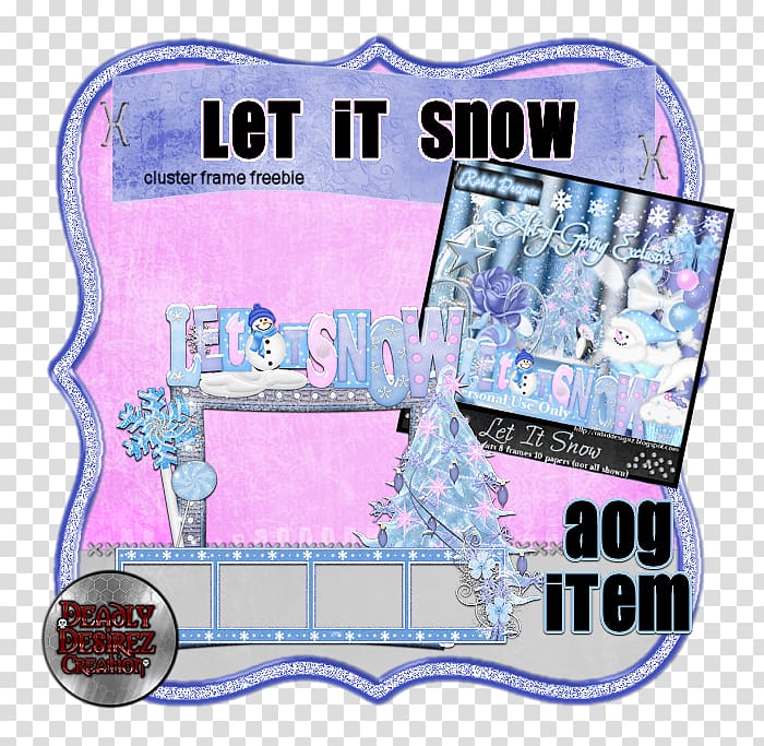 Pink M Font, Let It Snow transparent background PNG clipart