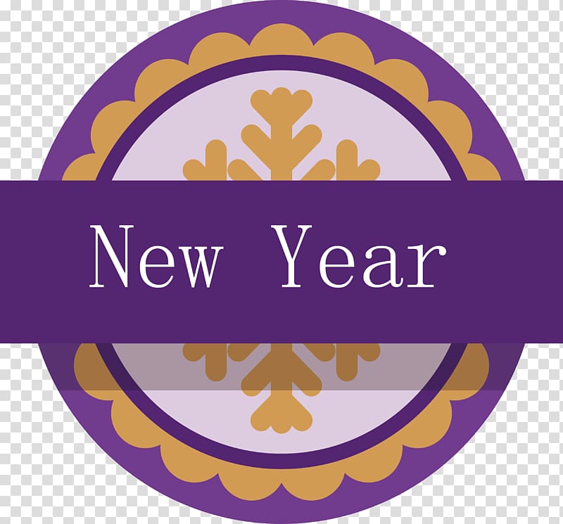 Purple TRAMONTA Chrudim s.r.o., Purple New Year Tag transparent background PNG clipart