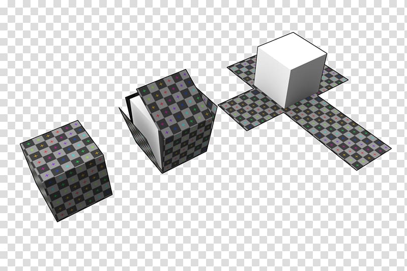 UV mapping Texture mapping Cube mapping 3D modeling, cube transparent background PNG clipart