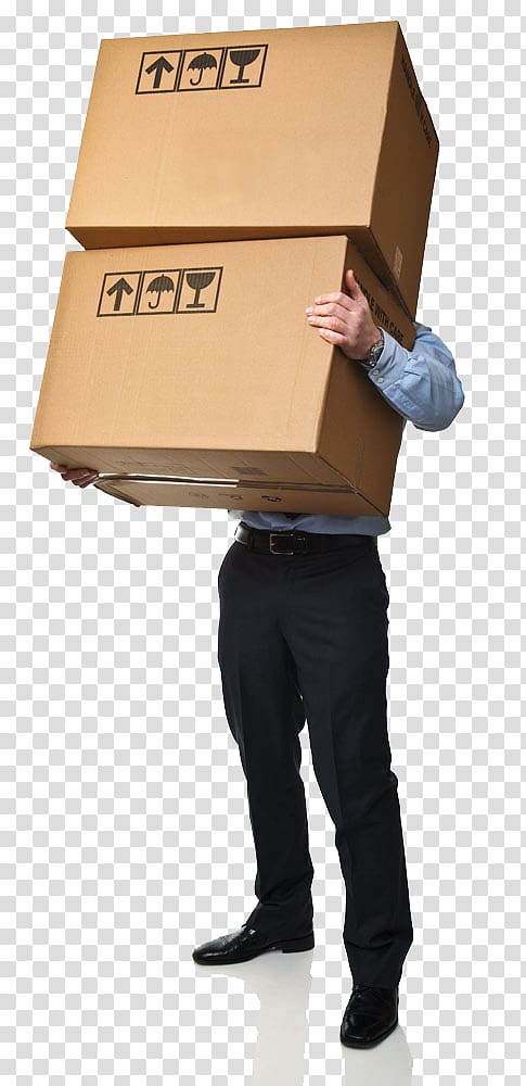 person carrying two cardboard boxes, Sevastopol Gomel Krasnodar Freight transport, The of people holding cardboard boxes transparent background PNG clipart