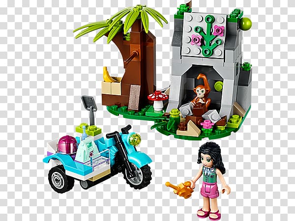 41032 Lego Friends First Aid Jungle Bike Lego minifigure Hamleys, toy transparent background PNG clipart