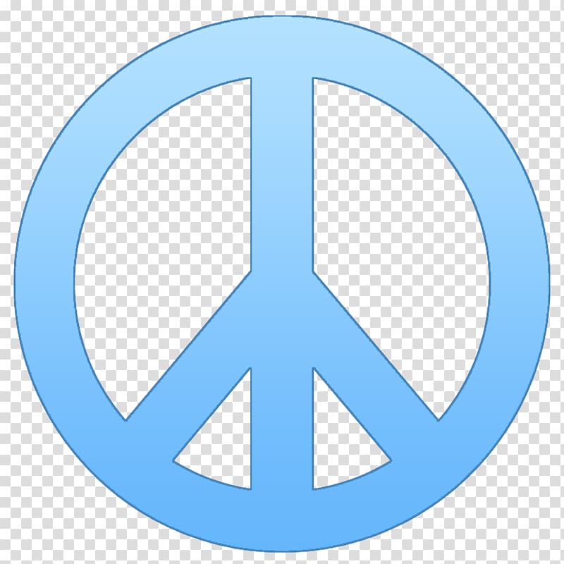 Peace symbols, Peace Sign Template transparent background PNG clipart
