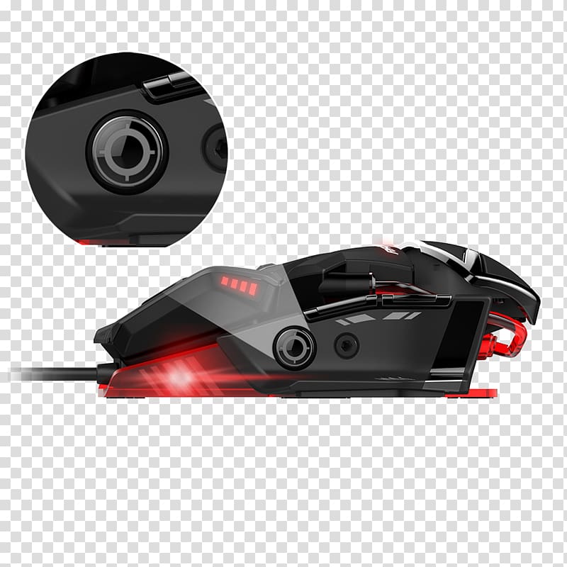 Computer mouse Mad Catz ProRat Video game Remote access trojan, Rat & Mouse transparent background PNG clipart