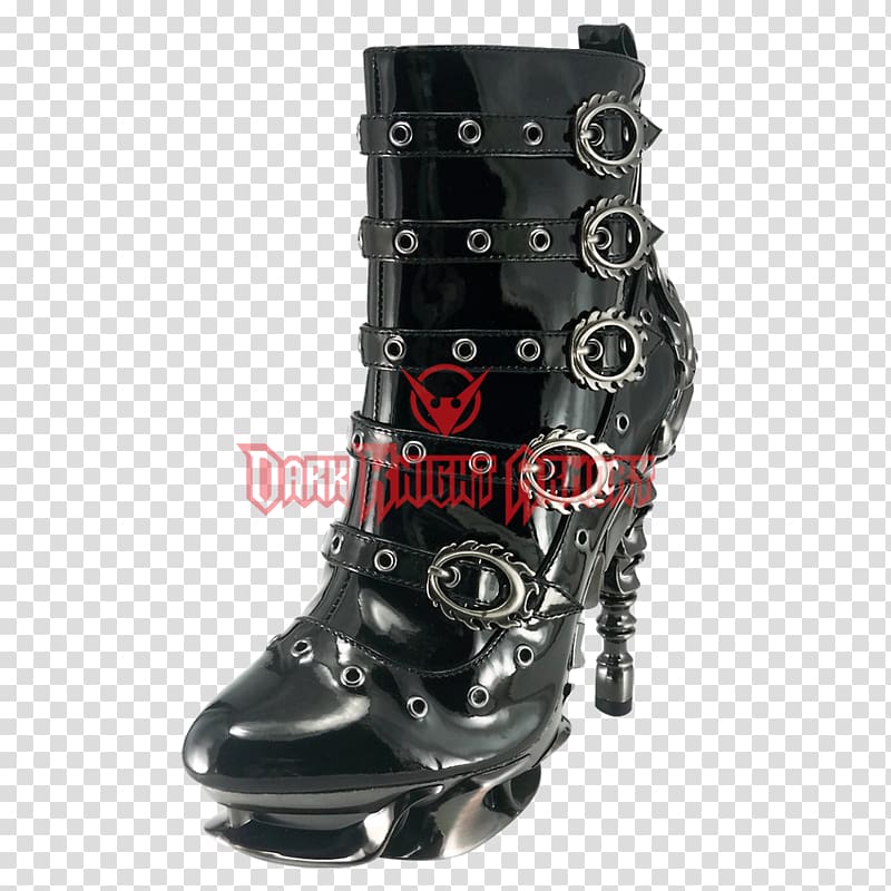 Motorcycle boot High-heeled shoe Ankle, monocle steampunk transparent background PNG clipart