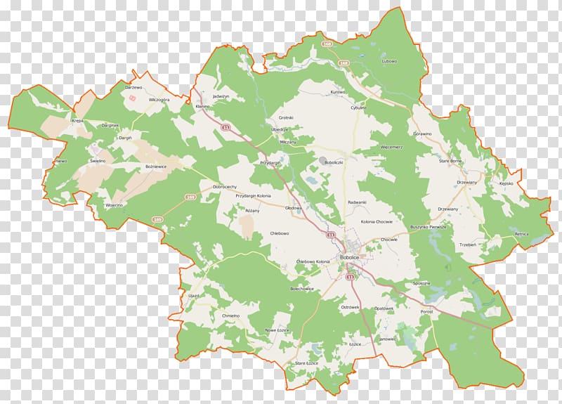 Bobolice Porost Kurowo, West Pomeranian Voivodeship Kłanino, West Pomeranian Voivodeship Drzewiany, map transparent background PNG clipart