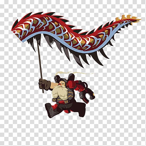 Overwatch Dragon dance Hanzo Sombra, others transparent background PNG clipart