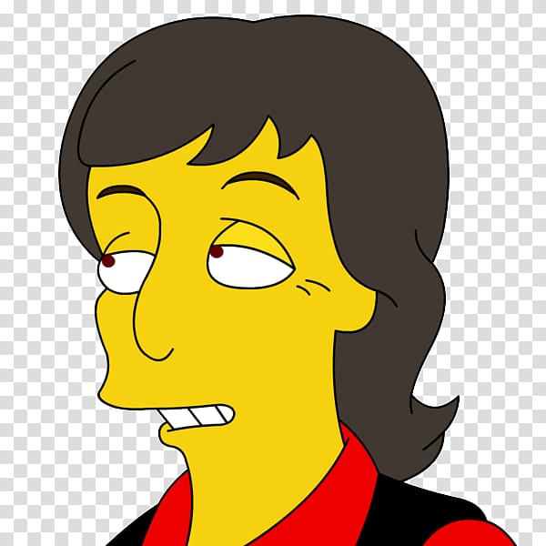 Paul McCartney The Simpsons Musician Homer Simpson Lisa Simpson, the simpsons movie transparent background PNG clipart