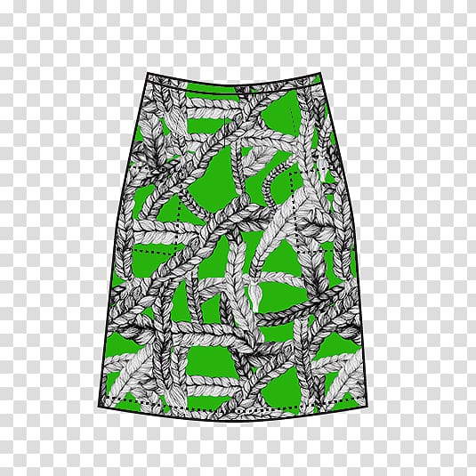 Textile Trunks Shorts Skirt Pattern, monstera transparent background PNG clipart