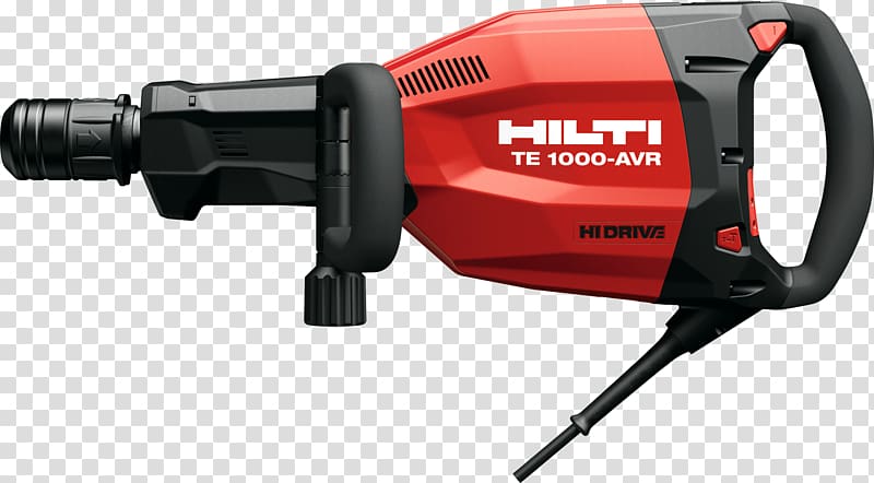 Hilti Hammer drill Breaker SDS, hammer transparent background PNG clipart