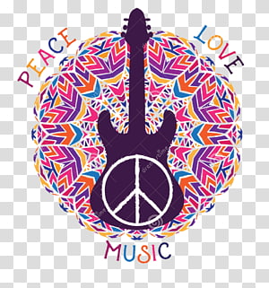 Musician , Hippie Drawing Cartoon Peace symbols, hippie