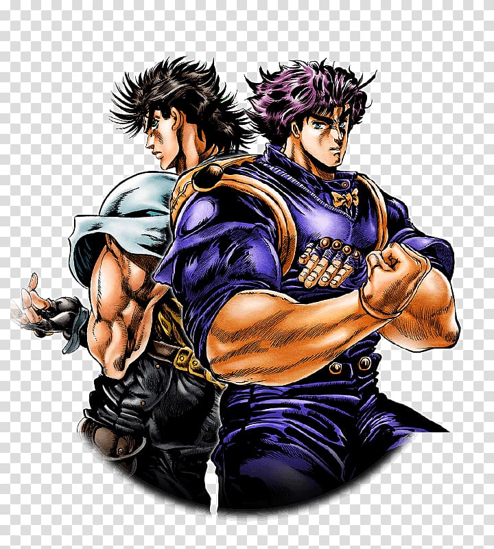 joseph joestar, joseph joestar, kujo jotaro, and jonathan joestar