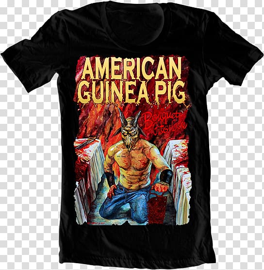 Concert T-shirt Nightshirt Clothing, guinea pig transparent background PNG clipart