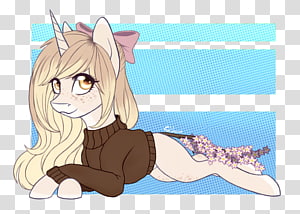 Pony Horse Cat Mangaka, horse transparent background PNG clipart thumbnail