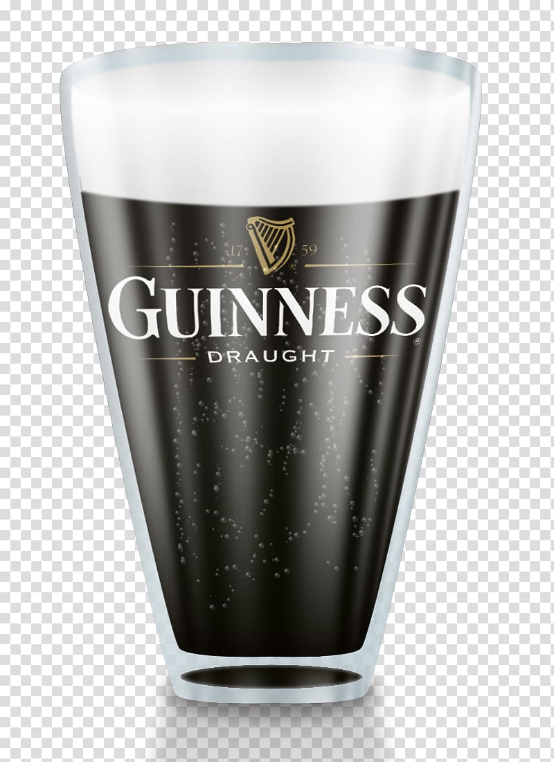Pint glass Beer Guinness, beer transparent background PNG clipart