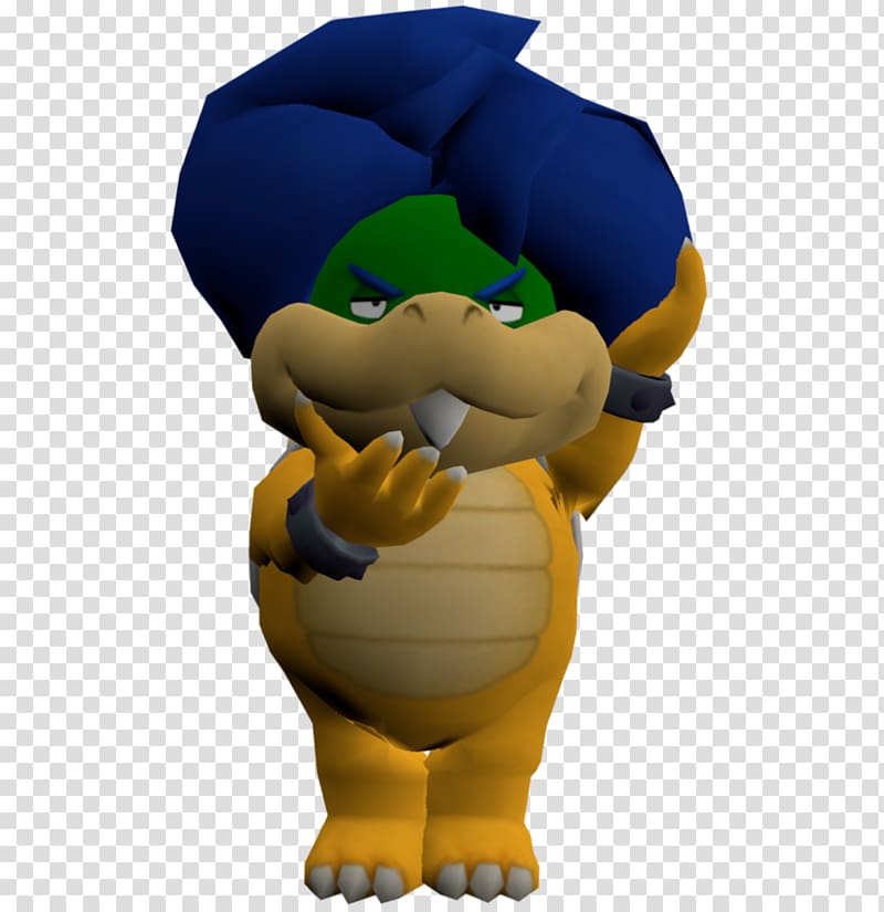 Bowser Ludwig von Koopa ラリー レミー, typical french man cartoon transparent background PNG clipart