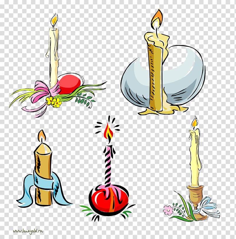 Easter egg Candle Last Supper , Candle transparent background PNG clipart