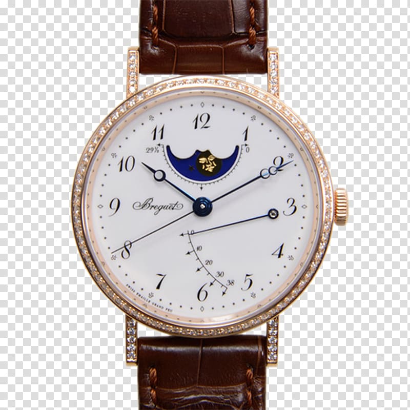 Glashxfctte Original Breguet Automatic watch Perpetual calendar, Men\'s automatic mechanical watches transparent background PNG clipart