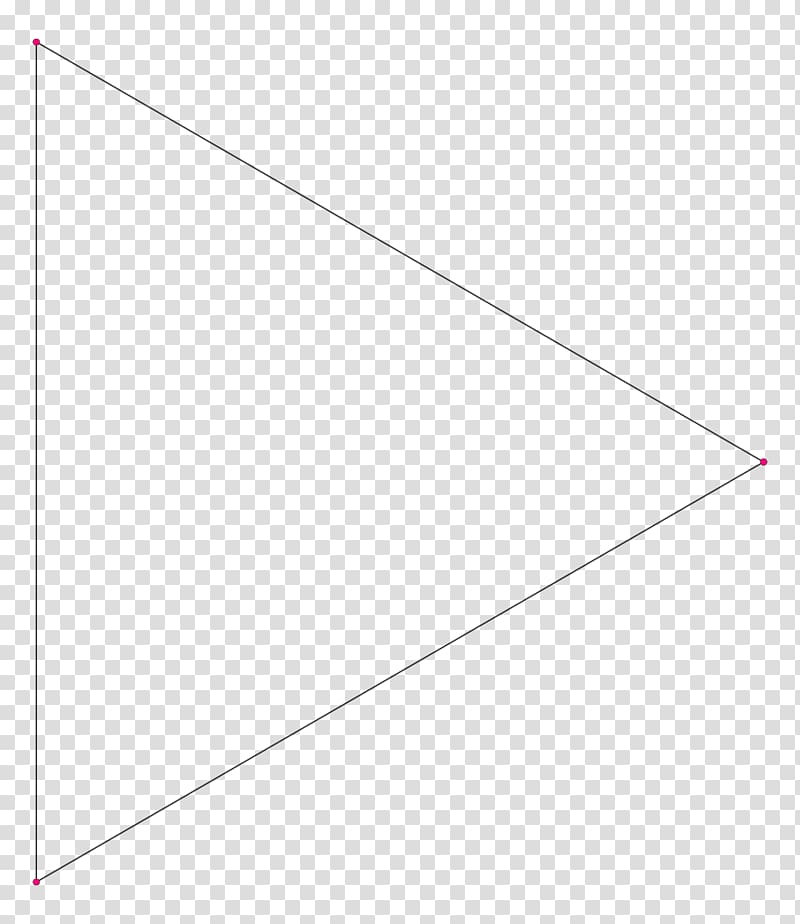 Equilateral triangle Regular polygon , polygon transparent background PNG clipart