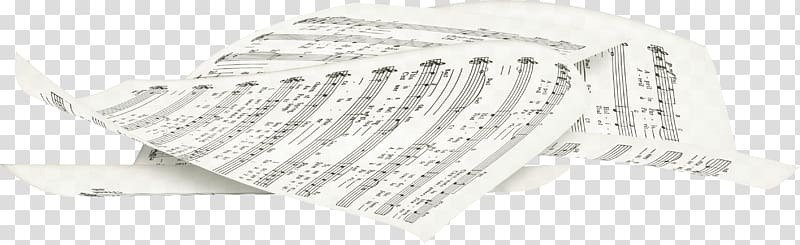 beautiful music paper transparent background PNG clipart