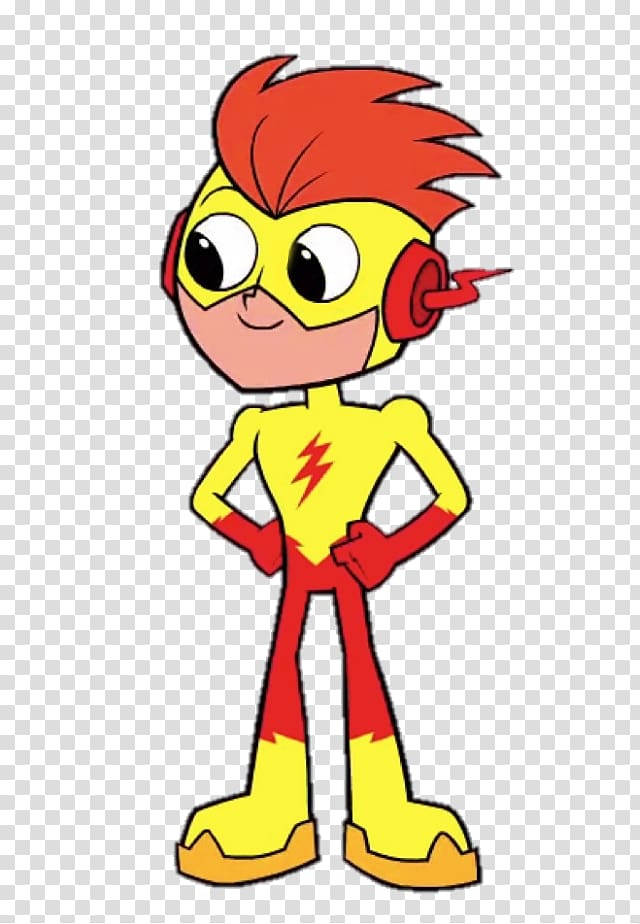 Kid Flash Robin Wally West, Kid Flash transparent background PNG clipart
