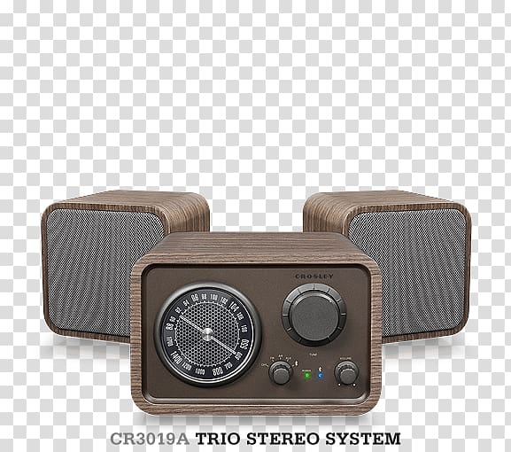 Stereophonic sound Crosley CR3019A Music centre Loudspeaker Radio, radio transparent background PNG clipart