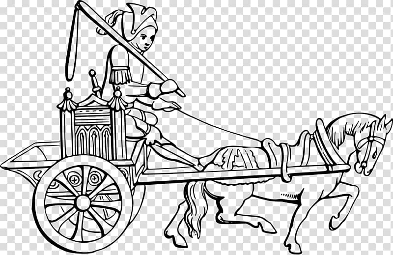 Horse and buggy Carriage , horse transparent background PNG clipart