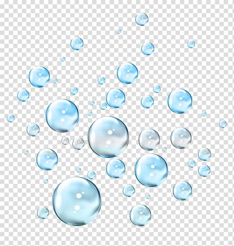 Soap bubble Blue Drop , water glass transparent background PNG clipart
