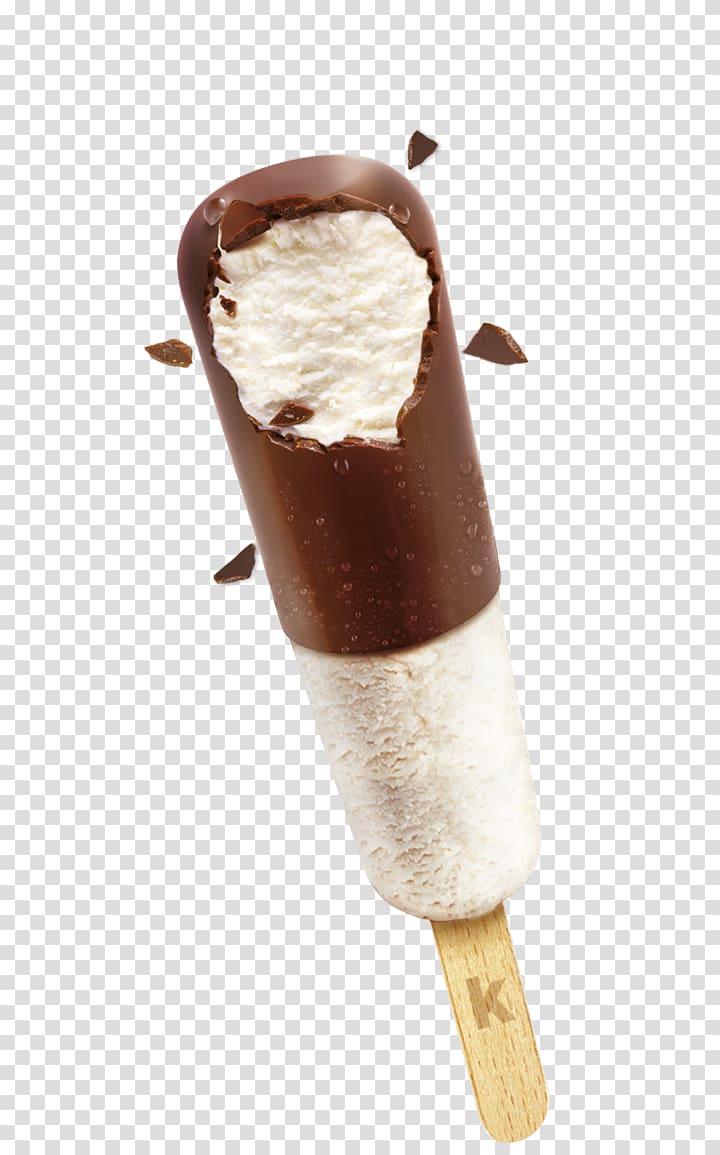 Chocolate ice cream Kinder Bueno Ice Cream Cones, GLACE transparent background PNG clipart