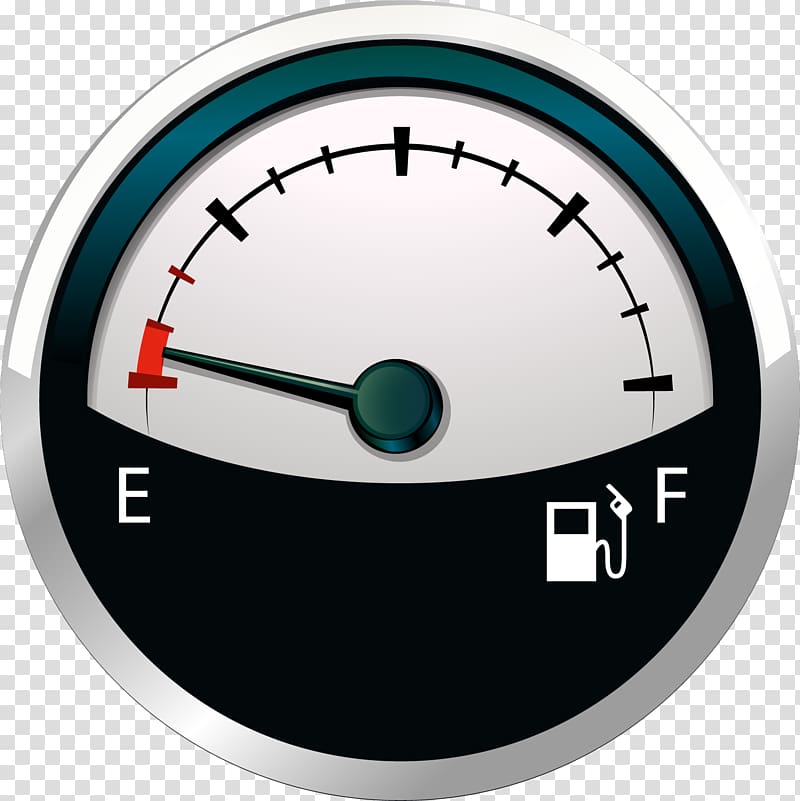 blue and white fuel gauge illustration, Car Fuel gauge Gasoline, hand-painted fuel tank table transparent background PNG clipart