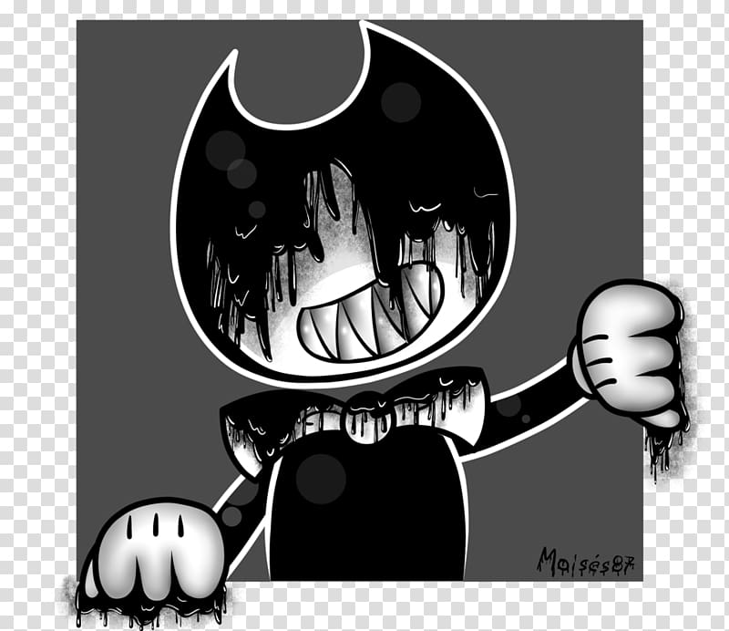 Bendy and the Ink Machine Song Cuphead Game, Bendy ink demon transparent  background PNG clipart