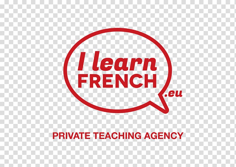 I Learn French Language school Teacher Learning, logo rouge transparent background PNG clipart