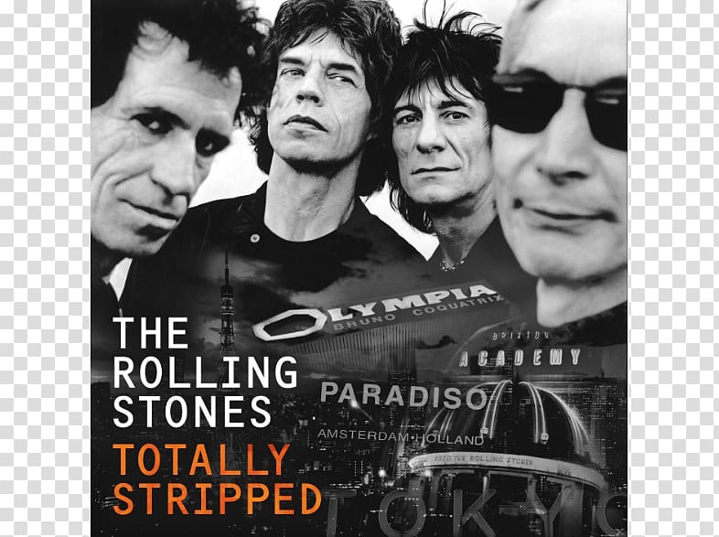 Mick Jagger Keith Richards The Rolling Stones Totally Stripped, dvd transparent background PNG clipart