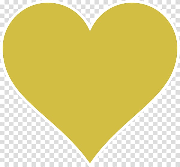 Gold Yellow , Heart Light transparent background PNG clipart