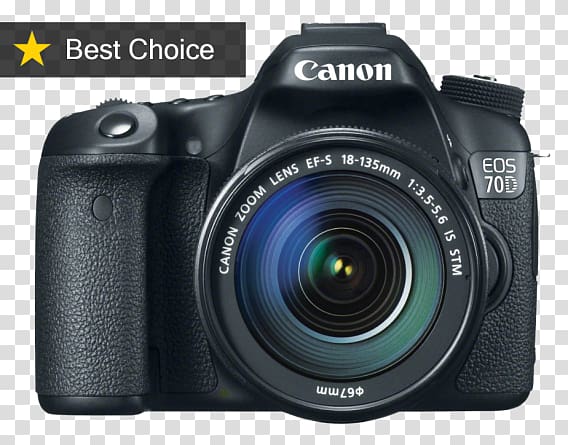 Canon EOS 7D Canon EF-S 18–135mm lens Canon EF lens mount Canon EOS 70D Canon EOS 60D, canon camera transparent background PNG clipart