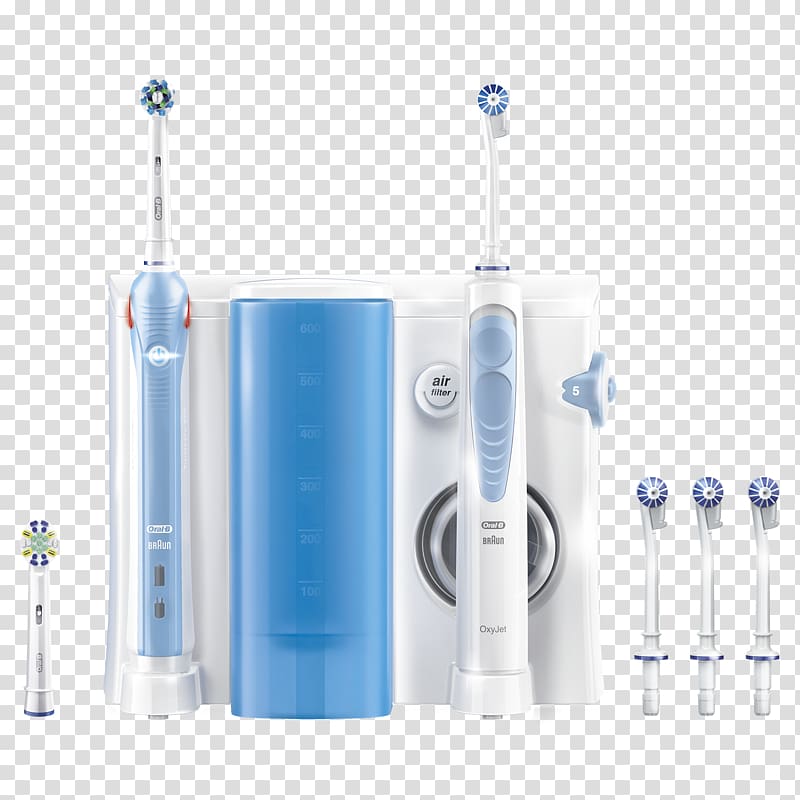 Electric toothbrush Oral-B Pro 700 Dental Water Jets, Toothbrush transparent background PNG clipart