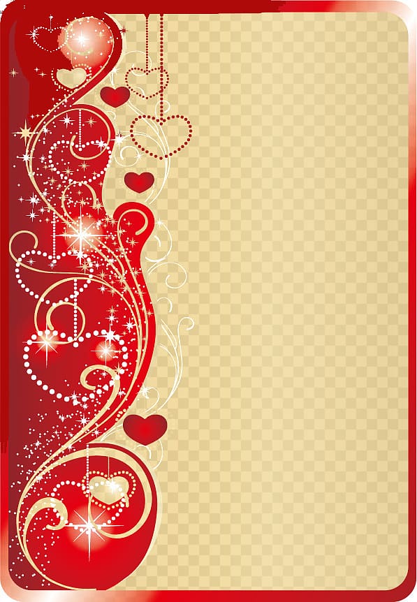 Valentines Day Quotation Boyfriend Love Happiness, PPT border transparent background PNG clipart