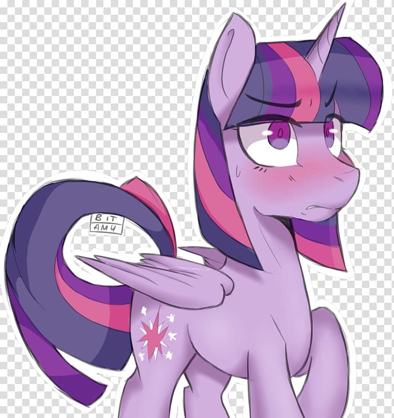 Horse Pony Mammal Animal Violet, starlight effects transparent background PNG clipart