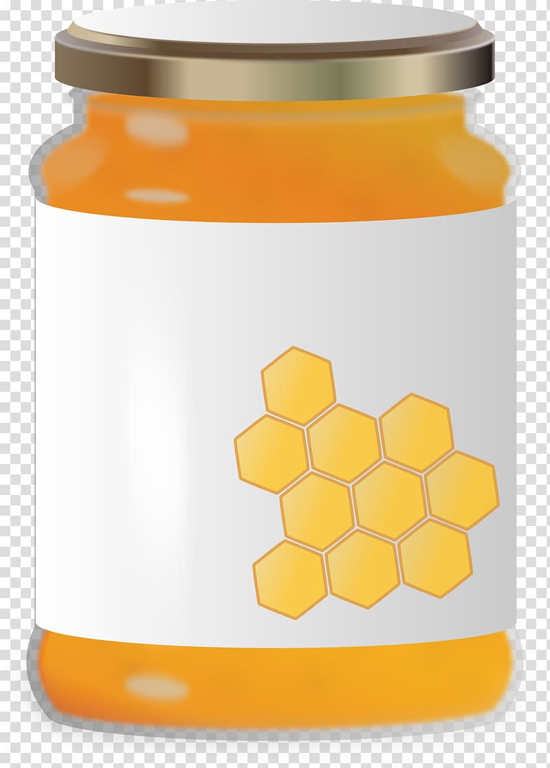 Jar Honey , honey transparent background PNG clipart
